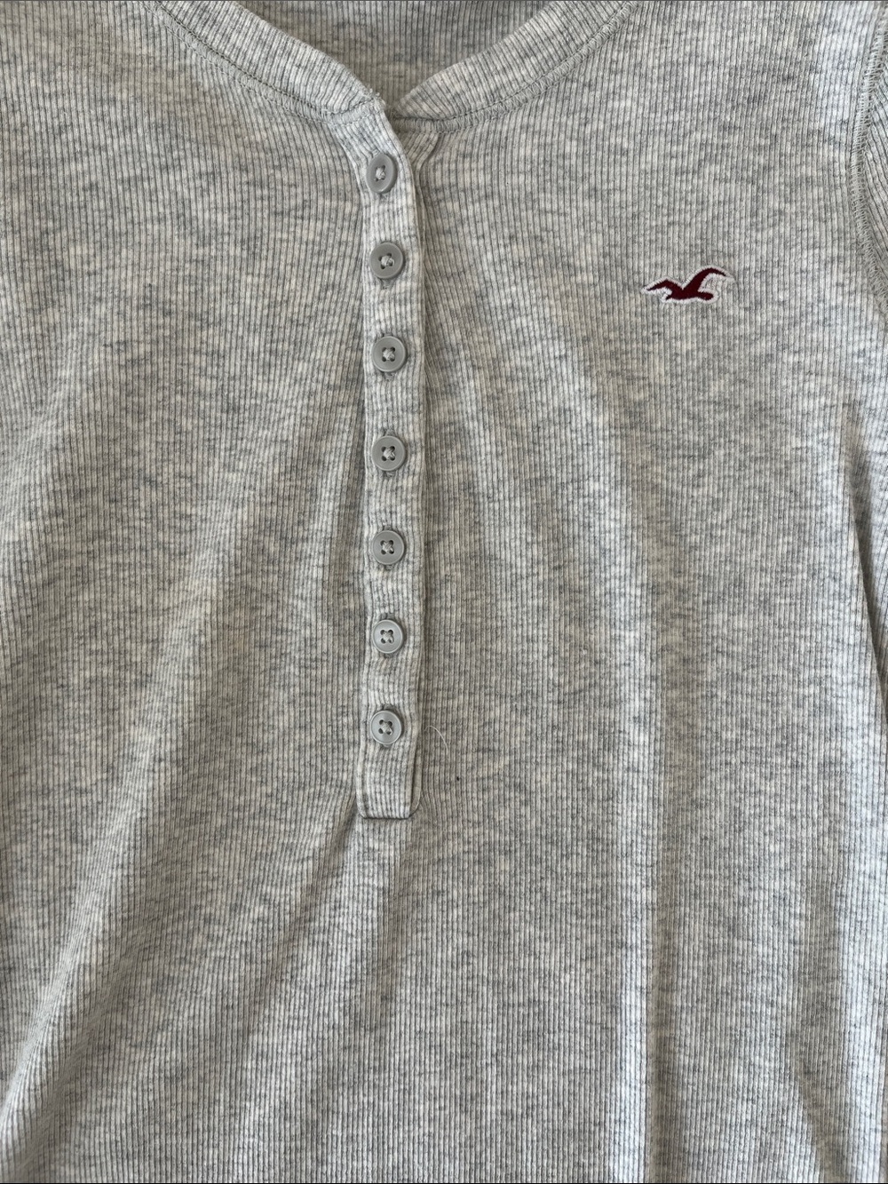 Hollister Cotton Henley - Picture 2 of 4